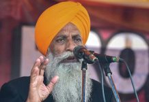 ਸਰਕਾਰ ਕਿਸਾਨਾਂ ਨਾਲ ਕਿਸੇ ਹੋਰ ਦੁਸ਼ਮਣ ਦੇਸ਼ ਦੇ ਸੈਨਿਕਾਂ ਵਰਗਾ ਸਲੂਕ ਕਰ ਰਹੀ ਹੈ- ਗੁਰਨਾਮ ਚਢੂਨੀ