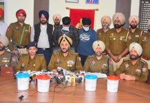 ਪੰਜਾਬ ਪੁਲਿਸ ਵੱਲੋਂ ਅੰਤਰਰਾਸ਼ਟਰੀ ਨਾਰਕੋ ਸਮੱਗਲਿੰਗ ਅਤੇ ਅੰਤਰ-ਰਾਜੀ ਹਥਿਆਰਾਂ ਦੀ ਤਸਕਰੀ ਦੇ ਕਾਰਟੇਲ ਦਾ ਪਰਦਾਫਾਸ਼