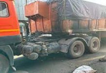 ਹੁਸ਼ਿਆਰਪੁਰ ‘ਚ ਚੱਲਦੇ ਟਰੱਕ ਨੂੰ ਲੱਗੀ ਅੱ.ਗ, ਬਾਲ-ਬਾਲ ਬਚਿਆ ਟਰੱਕ ਡਰਾਈਵਰ