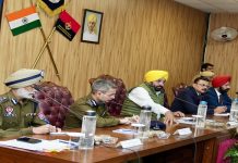 ਮੁੱਖ ਮੰਤਰੀ ਨੇ ਪੁਲਿਸ ਅਧਿਕਾਰੀਆਂ ਨੂੰ ਸੂਬੇ ਵਿੱਚ ਨਿਰਪੱਖ ਅਤੇ ਸ਼ਾਂਤਮਈ ਚੋਣਾਂ ਲਈ ਪੁਖਤਾ ਬੰਦੋਬਸਤ ਕਰਨ ਲਈ ਆਖਿਆ