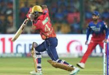 ਪੰਜਾਬ ਕਿੰਗਜ਼ ਨੇ ਰਾਇਲ ਚੈਲੰਜਰਜ਼ ਬੰਗਲੌਰ ਨੂੰ ਜਿੱਤ ਲਈ ਦਿੱਤਾ 177 ਦੌੜਾਂ ਦਾ ਟੀਚਾ