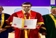 ਦੱਖਣ ਦੇ ਸੁਪਰਸਟਾਰ ਰਾਮ ਚਰਨ ਨੂੰ ਮਿਲੀ ‘ਡਾਕਟਰੇਟ’ ਦੀ ਡਿਗਰੀ, ਚੇਨਈ ਦੀ ਵੇਲਜ਼ ਯੂਨੀਵਰਸਿਟੀ ਨੇ ਦਿੱਤਾ ਸਨਮਾਨ