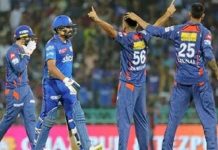 ਮੁੰਬਈ ਇੰਡੀਅਨਜ਼ ਨੇ ਲਖਨਊ ਸੁਪਰ ਜਾਇੰਟਸ ਨੂੰ ਦਿੱਤਾ 145 ਦੌੜਾਂ ਦਾ ਟੀਚਾ