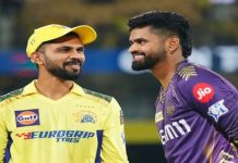 ਚੇਨਈ ਨੇ ਟੌਸ ਜਿੱਤ ਕੇ ਗੇਂਦਬਾਜ਼ੀ ਕਰਨ ਦਾ ਕੀਤਾ ਫੈਸਲਾ