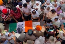 ਅਨੰਤਨਾਗ ‘ਚ ਗੁਰਦਾਸਪੁਰ ਦਾ ਜਵਾਨ ਸ਼ਹੀਦ, ਫੌਜੀ ਸਨਮਾਨਾਂ ਨਾਲ ਕੀਤਾ ਗਿਆ ਅੰਤਿਮ ਸਸਕਾਰ