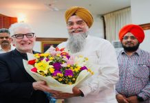 ਆਇਰਲੈਂਡ ਦੇ ਰਾਜਦੂਤ ਨੇ ਪੰਜਾਬ ਵਿਧਾਨ ਸਭਾ ਸਪੀਕਰ ਨਾਲ ਕੀਤੀ ਮੁਲਾਕਾਤ