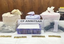 ਪੰਜਾਬ ਪੁਲਿਸ ਨੇ ਸਰਹੱਦ ਪਾਰ’ ਦੇ ਗੈਰ-ਕਾਨੂੰਨੀ ਹਥਿਆਰਾਂ ਅਤੇ ਨਾਰਕੋ-ਅੱਤਵਾਦ ਹਵਾਲਾ ਰੈਕੇਟ ਦਾ ਕੀਤਾ ਪਰਦਾਫਾਸ਼; ਮੁੱਖ ਸਾਜਿਸ਼ਕਰਤਾ ਸਣੇ 8 ਮੁਲਜ਼ਮ ਗ੍ਰਿਫਤਾਰ