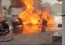 ਹਰਿਆਣਾ ‘ਚ 5 ਮਿੰਟਾਂ ‘ਚ ਸੜੀ 10 ਲੱਖ ਰੁਪਏ ਦੀ ਕਾਰ