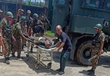 ਮਣੀਪੁਰ ‘ਚ ਸੁਰੱਖਿਆ ਬਲਾਂ ਦੇ ਕਾਫਲੇ ‘ਤੇ ਹਮਲਾ, CRPF ਜਵਾਨ ਸ਼ਹੀਦ