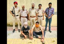 ਪੰਜਾਬ ਪੁਲਿਸ ਨੇ ਸਰਹੱਦ ਪਾਰੋਂ ਚਲਾਏ ਜਾ ਰਹੇ ਤਸਕਰੀ ਰੈਕੇਟ ਦਾ ਕੀਤਾ ਪਰਦਾਫਾਸ਼