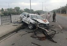 ਬਠਿੰਡਾ ‘ਚ ਡਿਵਾਈਡਰ ਨਾਲ ਟਕਰਾਈ ਕਾਰ; ਇਕ ਲੜਕੀ ਸਮੇਤ ਤਿੰਨ ਜ਼ਖ਼ਮੀ