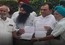 ਕਿਸਾਨਾਂ ਨੇ ਹੁਸ਼ਿਆਰਪੁਰ ‘ਚ ਸੰਸਦ ਮੈਂਬਰ ਨਾਲ ਕੀਤੀ ਮੁਲਾਕਾਤ; ਸੌਂਪਿਆ ਮੰਗ ਪੱਤਰ