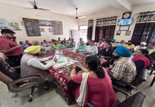 ਕੈਬਨਿਟ ਮੰਤਰੀ ਹਰਭਜਨ ਸਿੰਘ ਨੇ ਸਰਕਾਰੀ ਸੀਨੀਅਰ ਸੈਕੈਂਡਰੀ ਸਕੂਲ ਲੜਕੇ ਜੰਡਿਆਲਾ ਗੁਰੂ ਦੀ ਕੀਤੀ ਅਚਨਚੇਤ ਚੈਕਿੰਗ