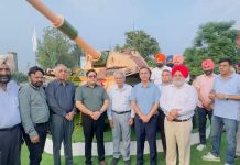 1971 ਦੀ ਭਾਰਤ-ਪਾਕਿਸਤਾਨ ਜੰਗ ਦਾ ਜੇਤੂ ਟੈਂਕ ਬੱਬਰੀ ਚੌਂਕ ਗੁਰਦਾਸਪੁਰ ਵਿਖੇ ਕੀਤਾ ਸਥਾਪਤ