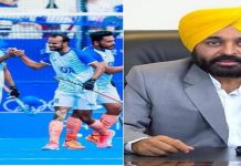 ਉਲੰਪਿਕ ‘ਚ ਹਾਕੀ ਟੀਮ ਦੀ ਜਿੱਤ ‘ਤੇ CM ਮਾਨ ਨੇ ਭਾਰਤੀ ਹਾਕੀ ਟੀਮ ਨੂੰ ਦਿੱਤੀਆਂ ਮੁਬਾਰਕਾਂ