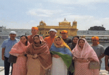 ਕੈਬਨਿਟ ਮੰਤਰੀ ਅਮਨ ਅਰੋੜਾ ਪਰਿਵਾਰ ਸਮੇਤ ਪਹੁੰਚੇ ਅੰਮ੍ਰਿਤਸਰ, ਹਰਿਮੰਦਰ ਸਾਹਿਬ ਵਿਖੇ ਮੱਥਾ ਟੇਕਿਆ