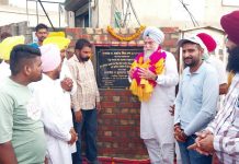 ਸਪੀਕਰ ਸੰਧਵਾਂ ਨੇ ਪਿੰਡਾਂ ਦੇ ਵਿਕਾਸ ਕਾਰਜਾਂ ਦਾ ਰੱਖਿਆ ਨੀਂਹ ਪੱਥਰ