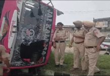 ਵੱਡੀ ਖ਼ਬਰ! ਲੁਧਿਆਣਾ ‘ਚ ਪਲਟੀ ਸਵਾਰੀਆਂ ਨਾਲ ਭਰੀ ਬੱਸ, ਹਾਦਸੇ ‘ਚ ਇਕ ਦੀ ਮੌਤ, ਕਈ ਜ਼ਖਮੀ