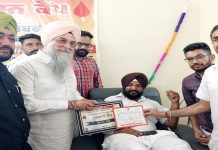 ਸਪੀਕਰ ਸੰਧਵਾਂ ਨੇ ਕੀਤਾ ਸਿਵਲ ਹਸਪਤਾਲ ਫ਼ਰੀਦਕੋਟ ਦਾ ਦੌਰਾ