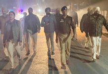 ਕਪੂਰਥਲਾ ਵਿਚ ਐਸ.ਐਸ.ਪੀ. ਗੌਰਵ ਤੂਰਾ ਦੀ ਅਗਵਾਈ ਹੇਠ ਫਲੈਗ ਮਾਰਚ