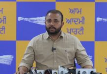 ਆਪ ਯੂਥ ਵਿੰਗ ‘ਸ਼ਾਨਦਾਰ 4 ਸਾਲ, ਭਗਵੰਤ ਮਾਨ ਦੇ ਨਾਲ’ ਮੁਹਿੰਮ ਨੂੰ ਹਰ ਪਿੰਡ ਅਤੇ ਵਾਰਡ ਤੱਕ ਲੈ ਕੇ ਜਾਵੇਗਾ: ਪਰਮਿੰਦਰ ਗੋਲਡੀ