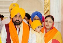 ਮੁੱਖ ਮੰਤਰੀ ਭਗਵੰਤ ਸਿੰਘ ਮਾਨ ਨੇ ਤਖ਼ਤ ਸ੍ਰੀ ਪਟਨਾ ਸਾਹਿਬ ਵਿਖੇ ਮੱਥਾ ਟੇਕਿਆ