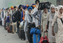 ਹਰਿਆਣਾ ਸਿੱਖ ਗੁ:ਮੈਨੇਜਮੈਂਟ ਕਮੇਟੀ ਦਾ ਜਥਾ ਪਾਕਿਸਤਾਨ ਜਾਣ ਤੋਂ ਰੁੱਕਿਆ