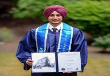 US Air Force Academy ‘ਚ ਸ਼ਾਮਲ ਹੋਣ ਵਾਲਾ ਪਹਿਲਾ ਕੇਸਧਾਰੀ ਸਿੱਖ ਬਣਿਆ ਚਿਰਾਗ ਵੀਰ ਸਿੰਘ ਸਰਾਓ