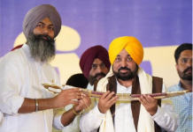 ਗੁਰਪ੍ਰੀਤ ਸਿੰਘ ਸੇਖੋਂ ਨੇ ਫੜਿਆ AAP ਦਾ ਪੱਲਾ, CM ਭਗਵੰਤ ਮਾਨ ਨੇ ਕੀਤਾ ਸਵਾਗਤ