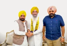 ਮੁੱਖ ਮੰਤਰੀ ਭਗਵੰਤ ਮਾਨ ਨੇ ਸਾਬਕਾ ਵਿਧਾਇਕ ਰਵਿੰਦਰ ਸਿੰਘ ਬ੍ਰਹਮਪੁਰਾ ਅਤੇ ਉਨ੍ਹਾਂ ਦੇ ਸਮਰਥਕਾਂ ਦਾ ਆਪ ਵਿੱਚ ਕੀਤਾ ਸਵਾਗਤ