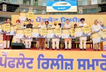 ਸੀਐਮ ਭਗਵੰਤ ਮਾਨ ਨੇ ਲਾਂਚ ਕੀਤਾ ਚੋਣ ਪੈਂਫਲੇਟ, ਘਰ-ਘਰ ਲੈ ਕੇ ਜਾਣਗੇ ਲੱਖਾਂ ‘ਆਪ’ ਵਰਕਰ