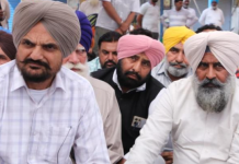 ਮਾਨਸਾ ਵਿਖੇ ਚੱਲ ਰਹੇ ਰੋਸ ਪ੍ਰਦਰਸ਼ਨ ਵਿੱਚ ਸ਼ਾਮਲ ਹੋਏ ਪਰਗਟ ਸਿੰਘ, ਪਰਿਵਾਰ ਨਾਲ ਕੀਤਾ ਦੁੱਖ ਸਾਂਝਾ